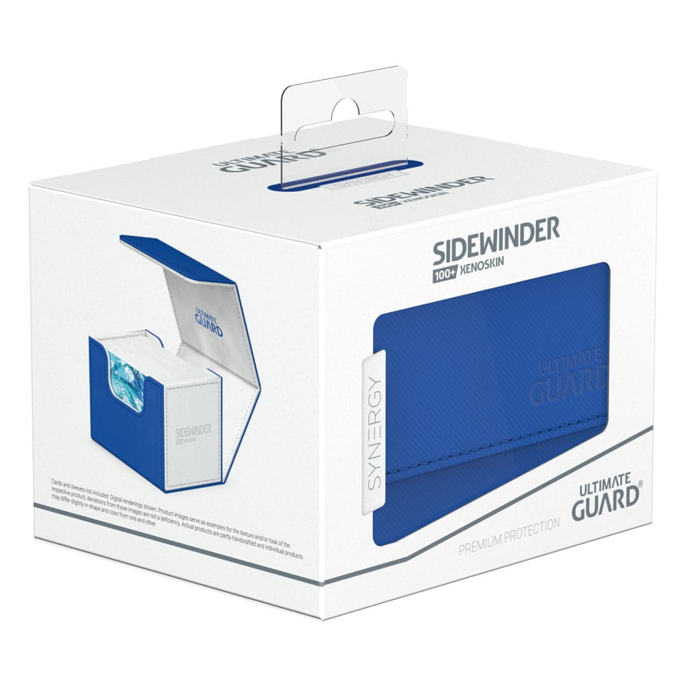 Ultimate Guard - Synergy Sidewinder 100+ Blue/White Deck Box