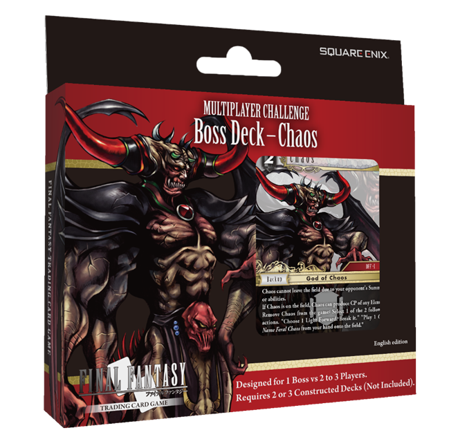 Final Fantasy TCG - Multiplayer Challenge Boss Deck - Chaos