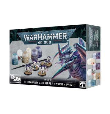 Warhammer 40,000: Tyranids - Termagants And Rippers + Paint Set