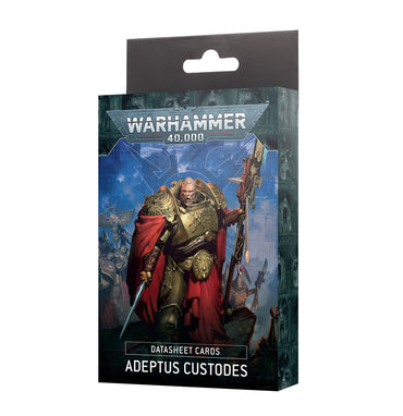 Warhammer 40,000: Datasheet Cards - Adeptus Custodes 10th Edition