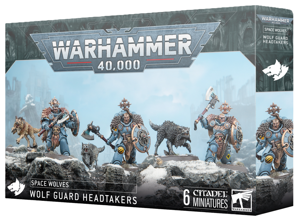 Warhammer 40,000: Space Wolves - Wolf Guard Headtakers