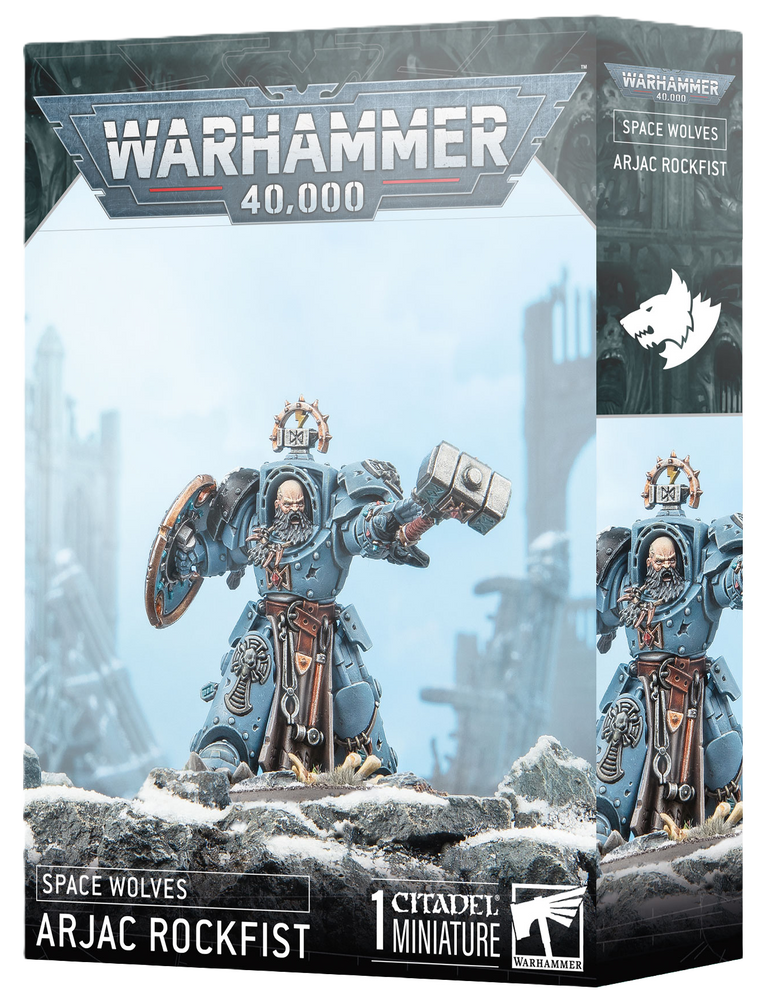 Warhammer 40,000: Space Wolves - Arjac Rockfist
