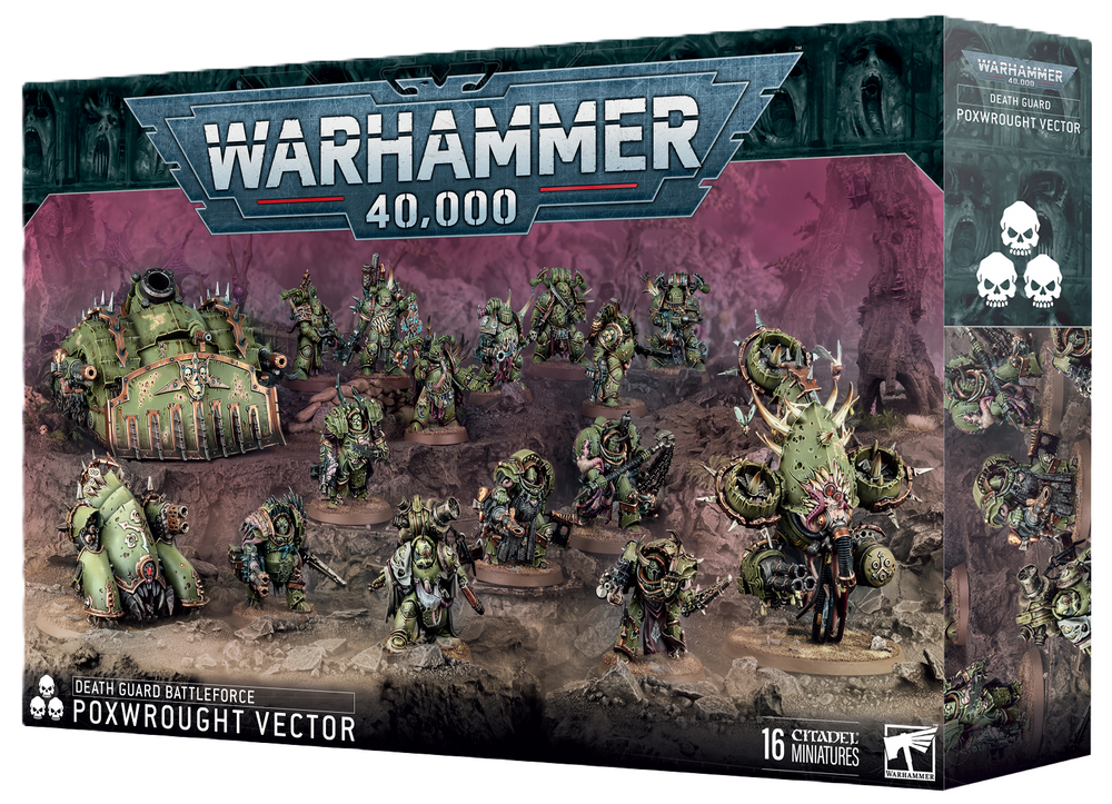 Warhammer 40,000: Death Guard - Poxwrought Vector Battleforce