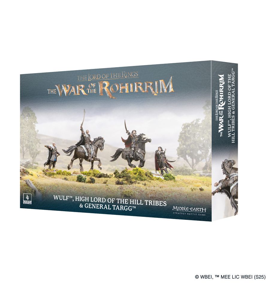 Middle-earth Strategy Battle Game: The War od the Rohirrim - Wulf™, High Lord of the Hill Tribes and General Targg™