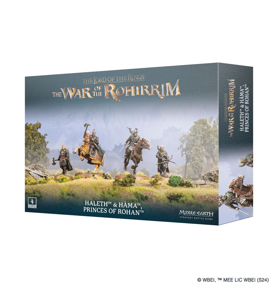 Middle-earth Strategy Battle Game: The War od the Rohirrim - Haleth™ & Háma™, Princes of Rohan™