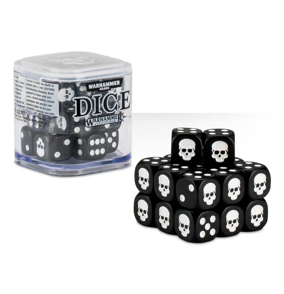 Warhammer Dice Set - Black