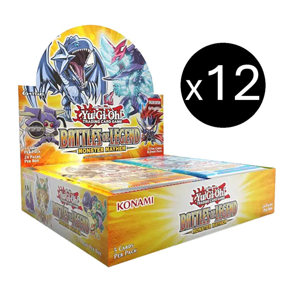 Battles of Legend: Monster Mayhem - Booster Box Case (1st Edition)