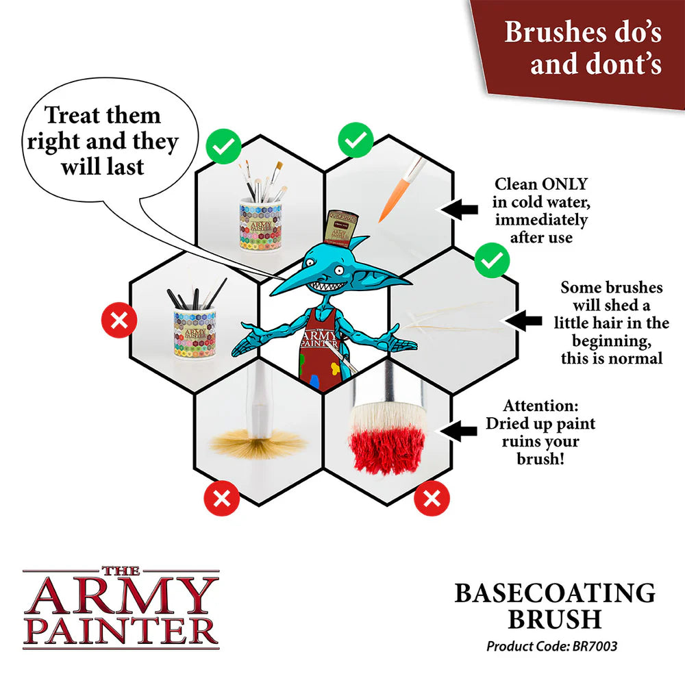 Army Painter - Hobby Brush: Basecoating