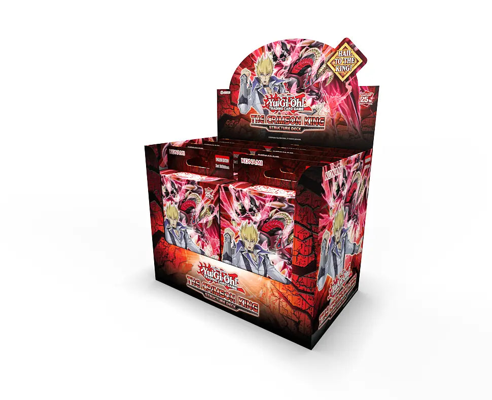 The Crimson King - Structure Deck Display (1st Edition) The Crimson King - Structure Deck Display (1st Edition)