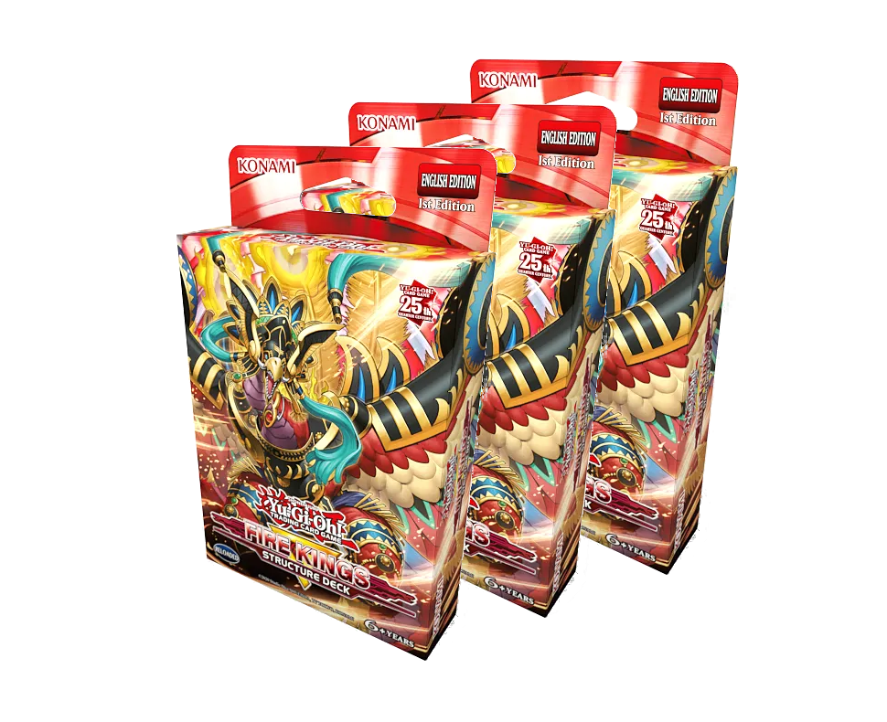 Fire Kings - Structure Deck (1st Edition) - 3-Pack