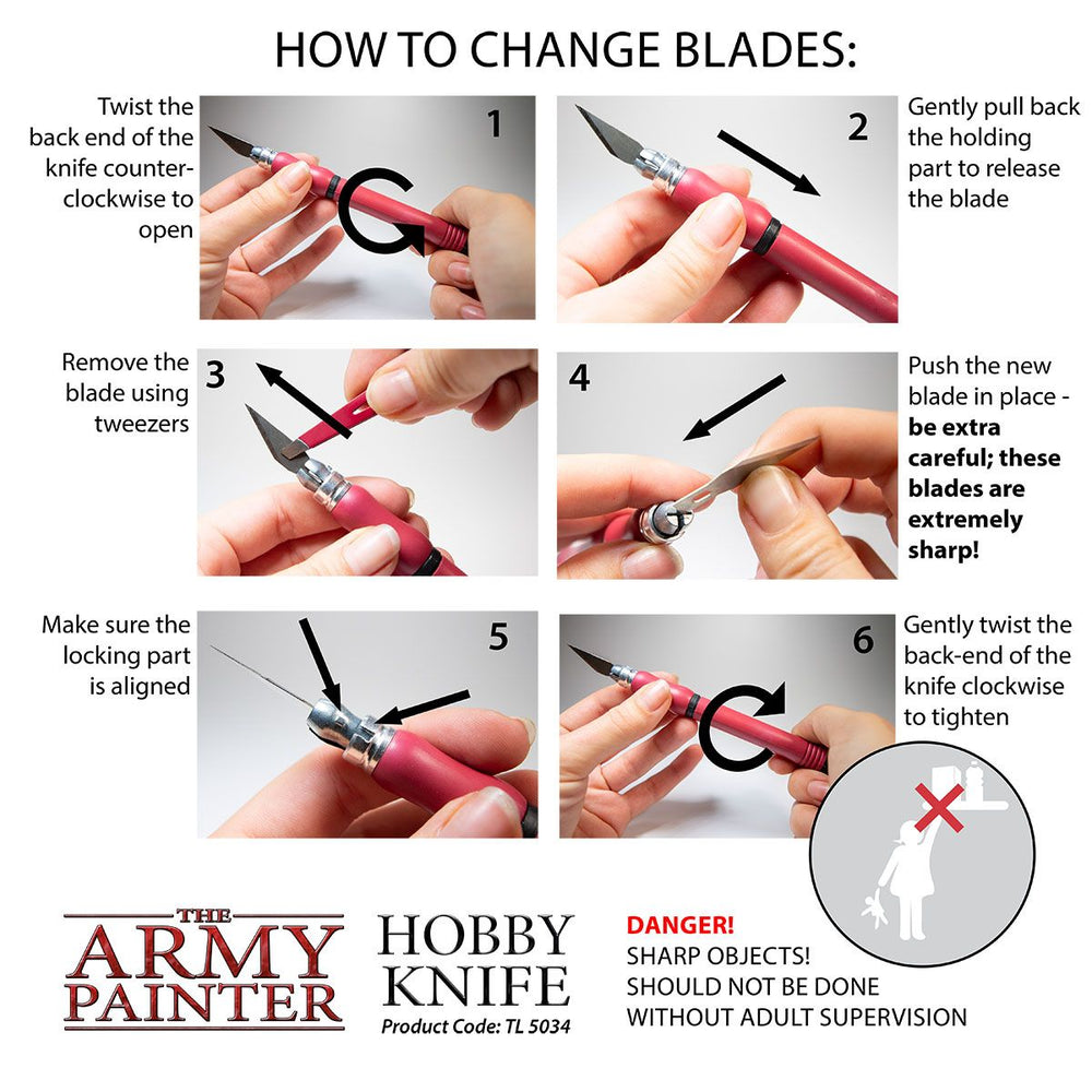 Army Painter - Hobby Knife