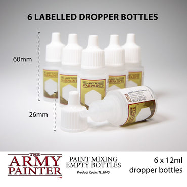 Army Painter - Paint Mixing Empty Bottles