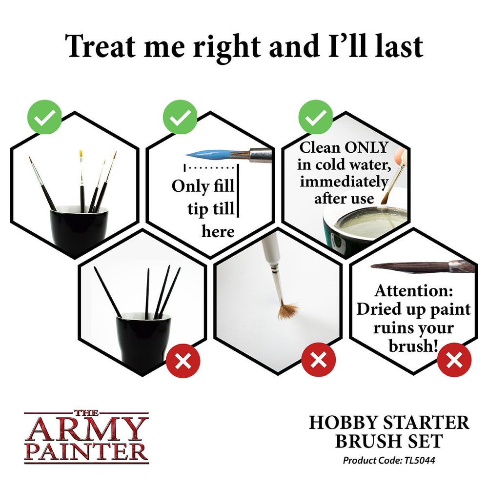 Army Painter - Hobby Starter Brush Set