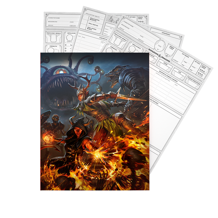 Dungeons & Dragons 2024 - Character Sheets