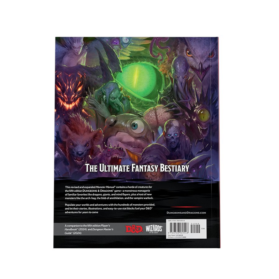 Dungeons & Dragons 2024 - Monster Manual