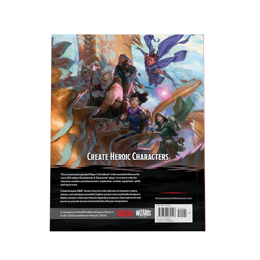Dungeons & Dragons 2024 - Players Handbook