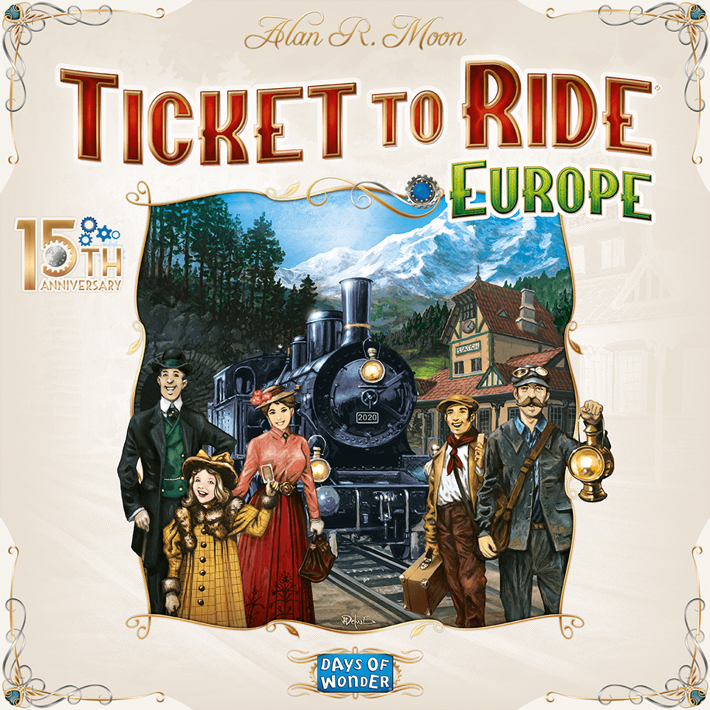 Ticket To Ride: Europe 15th Anniversary Edition
