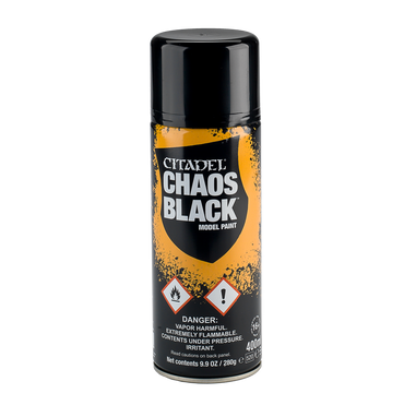 Citadel Spray Paint: Chaos Black