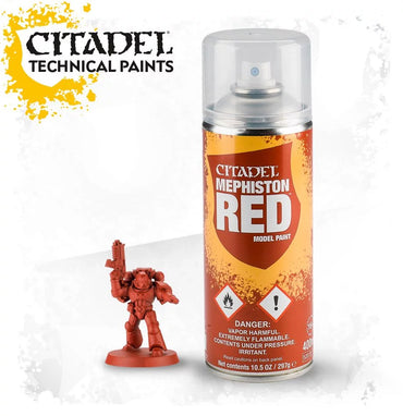 Citadel Spray Paint: Mephiston Red