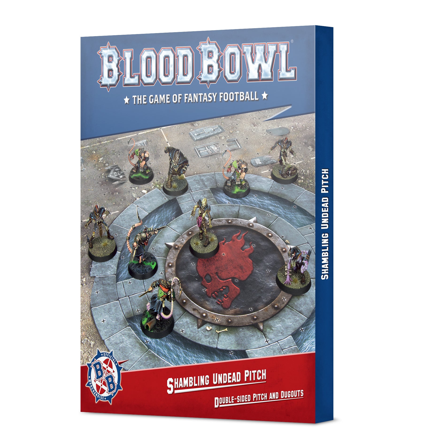 Blood Bowl: Shambling Undead Pitch & Dugout (2021)