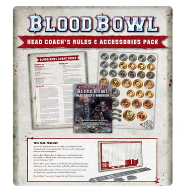 Blood Bowl (2016 Edition): Head Coaches Rules & Accessories (2019)