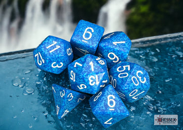 Chessex CHX25306 Speckled Water Polyhedral 7-Dice Set