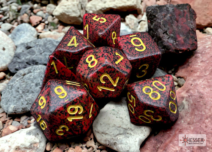 Chessex CHX25323 Speckled Mercury Polyhedral 7-Dice Set