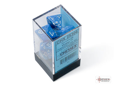 Chessex CHX25306 Speckled Water Polyhedral 7-Dice Set