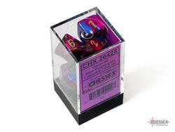 Chessex CHX26428 Gemini Blue-purple/gold Polyhedral 7-Dice Set