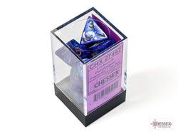 Chessex CHX27497 Lustrous Purple/gold Polyhedral 7-Dice Set
