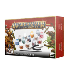 Warhammer Age Of Sigmar: Paint Set + Tools Set (2024)