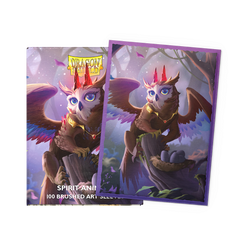 Dragon Shield: Standard 100ct Brushed Art Sleeves - The Dragowlis