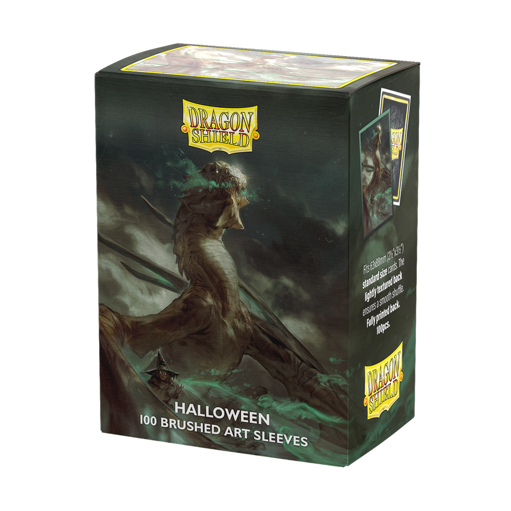 Dragon Shield: Standard 100ct Brushed Art Sleeves - Halloween 2026