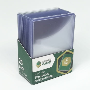 Let's Play Games Top Loaders 3"x4" 35pt