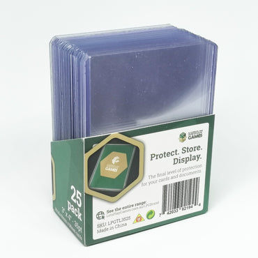 Let's Play Games Top Loaders 3"x4" 35pt