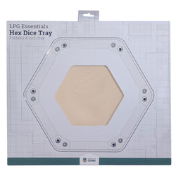 Let's Play Games Hex Dice Tray 8" Yellow