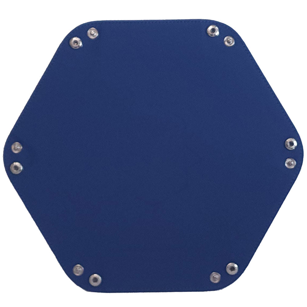 Let's Play Games Hex Dice Tray 6" Blue