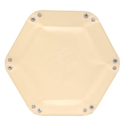 Let's Play Games Hex Dice Tray 6" Yellow