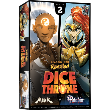 Dice Throne Season One ReRolled: Battle 2 - Monk V Paladin