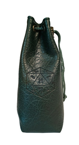 Let's Play Games Dice Bag - Small Green