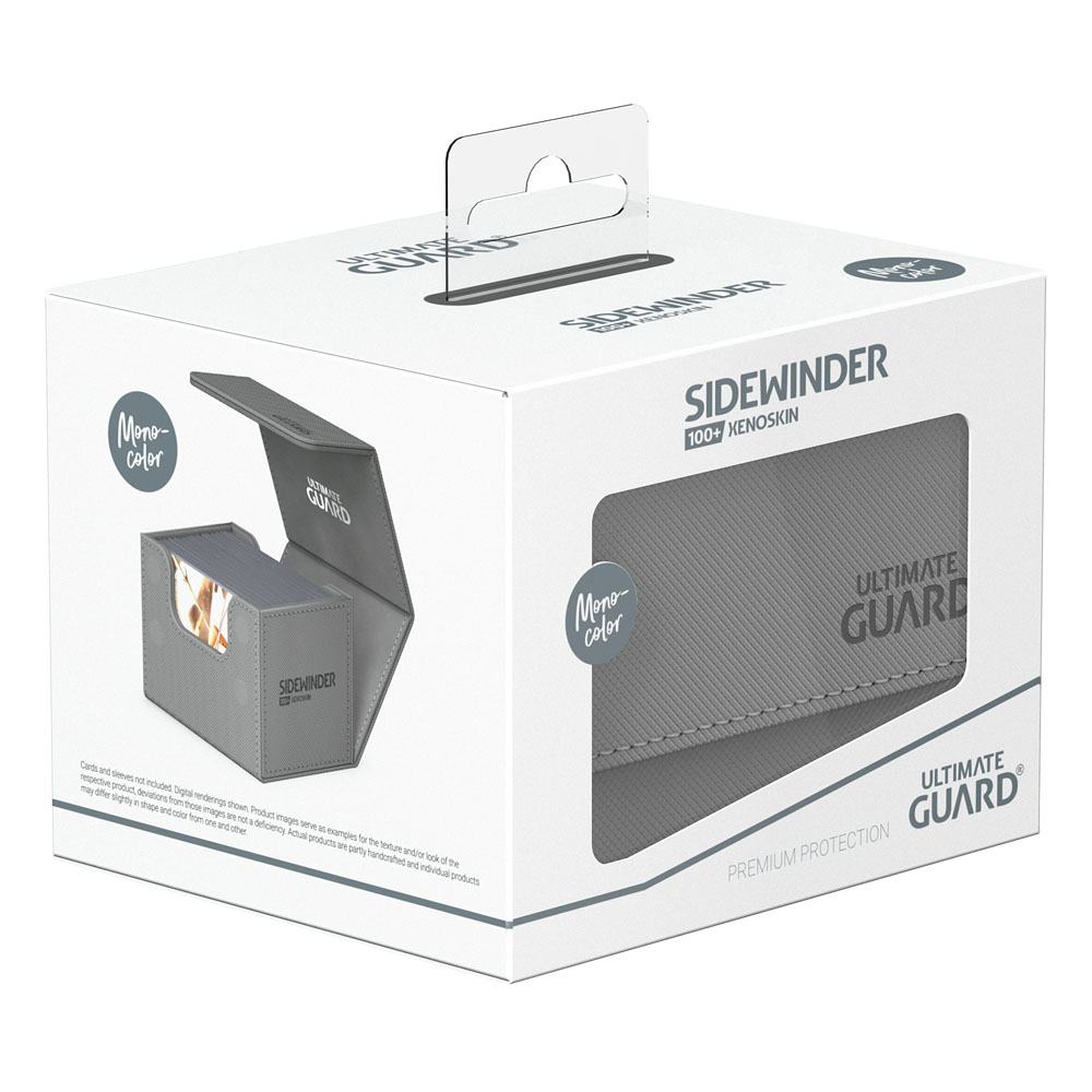 Ultimate Guard - Sidewinder 100+ Xenoskin Grey Deck Box