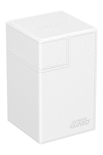 Ultimate Guard - Flip'n'tray 100+ XenoSkin Monocolor White Deck Box