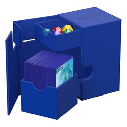 Ultimate Guard - Flip'n'tray 100+ XenoSkin Monocolor Blue Deck Box