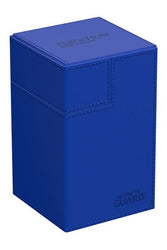 Ultimate Guard - Flip'n'tray 100+ XenoSkin Monocolor Blue Deck Box