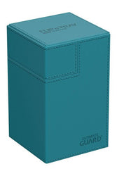 Ultimate Guard - Flip'n'tray 100+ XenoSkin Monocolor Petrol Deck Box