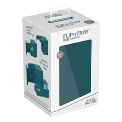Ultimate Guard - Flip'n'tray 100+ XenoSkin Monocolor Petrol Deck Box