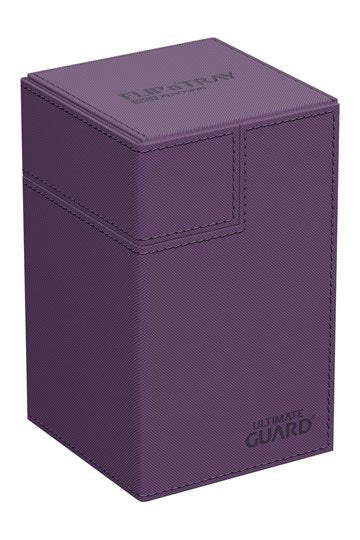 Ultimate Guard - Flip'n'tray 100+ XenoSkin Monocolor Purple Deck Box