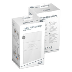 Ultimate Guard - Twin Flip'n'tray 200+ XenoSkin Monocolor White Deck Box