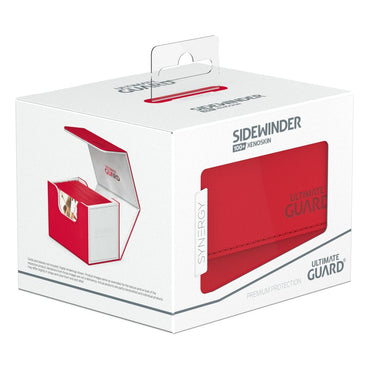 Ultimate Guard - Synergy Sidewinder 100+ Red/White Deck Box