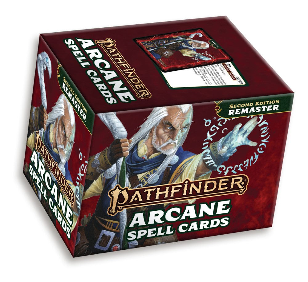 Pathfinder Second Edition Remaster: Arcane Spell Cards